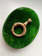 VICTORIAN 14CT GOLD CHUNKY SPRING BOLT BAIL