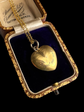 GEORGIAN HEART ‘FORGET ME NOT’ LOCKET PENDANT