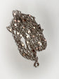 19TH CENTURY FRENCH SILVER & GOLD GUARD CHAIN