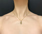 VICTORIAN 9CT GOLD HAND & HEART PENDANT