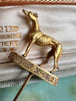 THE MAGNIFICENT MASTER MCGRATH 18CT GOLD GREYHOUND STICKPIN