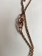 VICTORIAN 15CT GOLD KNOT LINK GUARD CHAIN