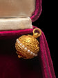 ETRUSCAN REVIVAL 18CT GOLD & PEARL SPHERE PENDANT