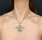 VICTORIAN SILVER DOVE PENDANT