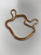 VICTORIAN 15CT GOLD SNAKE LINK CHAIN