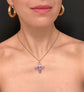 VICTORIAN AMETHYST CROSS PENDANT