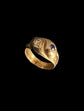 VICTORIAN 18CT GOLD DOUBLE SNAKE RING