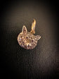 ANTIQUE DIAMOND FOX HEAD PENDANT