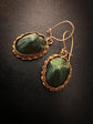 VICTORIAN SCARAB BEETLE EARRINGS