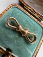 VICTORIAN 9CT GOLD DOUBLE DOGCLIP