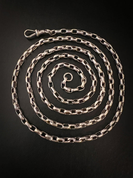 VICTORIAN SILVER BELCHER CHAIN