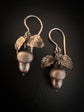 VICTORIAN SILVER ACORN EARRINGS