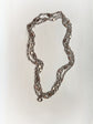 19TH CENTURY FRENCH SILVER & GOLD GUARD CHAIN