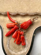 EARLY 19TH CENTURY CORAL HAND FIGA PENDANT