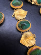 VICTORIAN SCARAB BEETLE BOXED PARURE