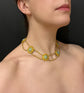 VICTORIAN TURQUOISE & 18CT GOLD NECKLACE