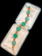 19TH CENTURY MALACHITE & 18CT GOLD BRACELET