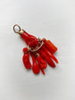 EARLY 19TH CENTURY CORAL HAND FIGA PENDANT