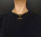 VICTORIAN CHUNKY 18CT GOLD PAPERCLIP ALBERT CHAIN