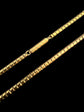 VICTORIAN 15CT GOLD SNAKE LINK CHAIN