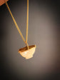 19TH CENTURY MOTHER OF PEARL & 18CT GOLD BASKET PENDANT