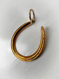 VICTORIAN 15CT GOLD HORSESHOE PENDANT