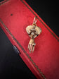 GEORGIAN 15CT GOLD HAND CLASP / PENDANT