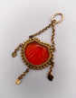 GEORGIAN CARNELIAN SHELL & HEART PENDANT