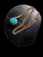 VICTORIAN TURQUOISE PAVÉ SPHERE PENDANT