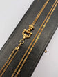 19TH CENTURY GAURD CHAIN WITH HAND CLASP