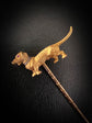 VICTORIAN DACHSHUND DOG STICKPIN