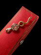 VICTORIAN DIAMOND & 15CT GOLD SNAKE PENDANT