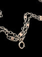 19TH CENTURY FRENCH SILVER & GOLD GUARD CHAIN