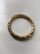 GEORGIAN LARGE 15CT GOLD SPLIT RING