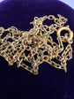 VICTORIAN 15CT GOLD FINE FANCY LINK CHAIN