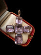 VICTORIAN AMETHYST CROSS PENDANT