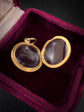 VICTORIAN ROCK CRYSTAL & 18CT GOLD LOCKET