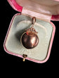 VICTORIAN LARGE 9CT GOLD ORB LOCKET