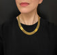 VICTORIAN 15CT GOLD FLAT COLLAR NECKLACE