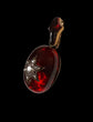 VICTORIAN CHUNKY GARNET & DIAMOND PENDANT