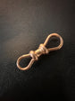 VICTORIAN 15CT GOLD DOUBLE DOGCLIP