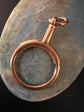 HUGE 9CT ROSE GOLD CHARM HOLDER