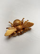 VICTORIAN 18CT GOLD BEE BROOCH