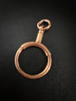 HUGE 9CT ROSE GOLD CHARM HOLDER