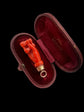 EARLY 19TH CENTURY CORAL HAND WITH BINOCULARS PENDANT