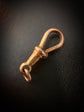 EXTRA LARGE CHUNKY 9CT GOLD DOG CLIP