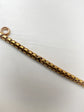 VICTORIAN 18CT GOLD SNAKE LINK CHAIN WITH JUMP RINGS