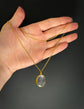 VICTORIAN 15CT GOLD & ROCK CRYSTAL LOCKET