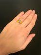 STUNNING CABOCHON STAR SAPPHIRE RING