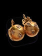 VICTORIAN 18CT GOLD & DIAMOND ORB LOCKET